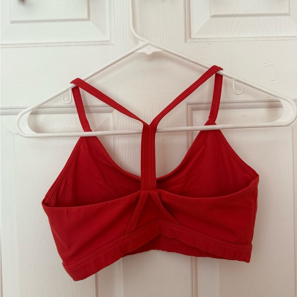 Gymshark Red Racerback Sports Bra - Picture 3 of 4